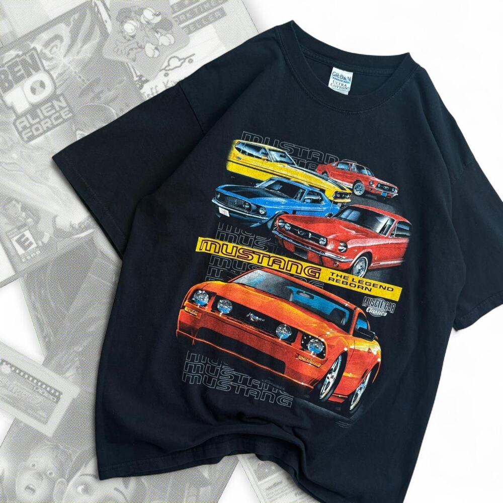 Vintage‎ Ford Mustang Muscle Car Classics Graphic Tee